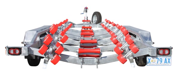 8M Boat Trailer With Rollers Nine Metre Boat Trailer With Rollers
