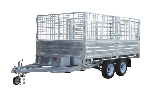 12 x 7 Flat Top Hydraulic Tipper Trailer