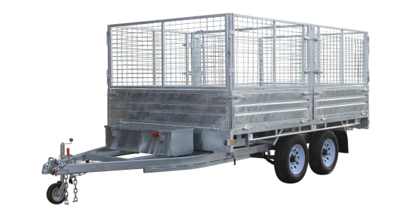 Hydraulic Tipper 12x7 Flat Bed Trailer