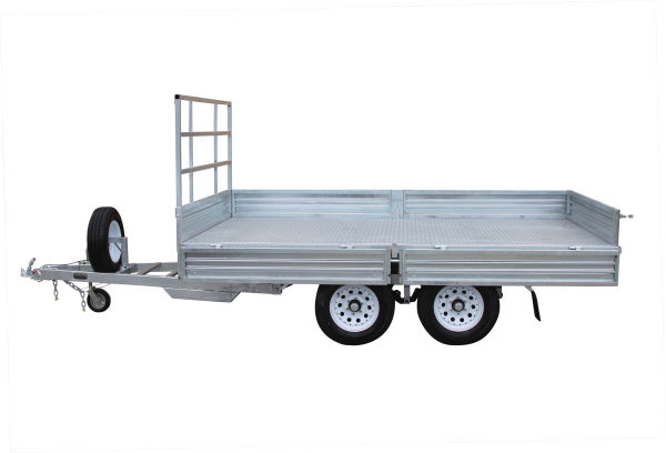 12 x 7 Flat Bed Trailer